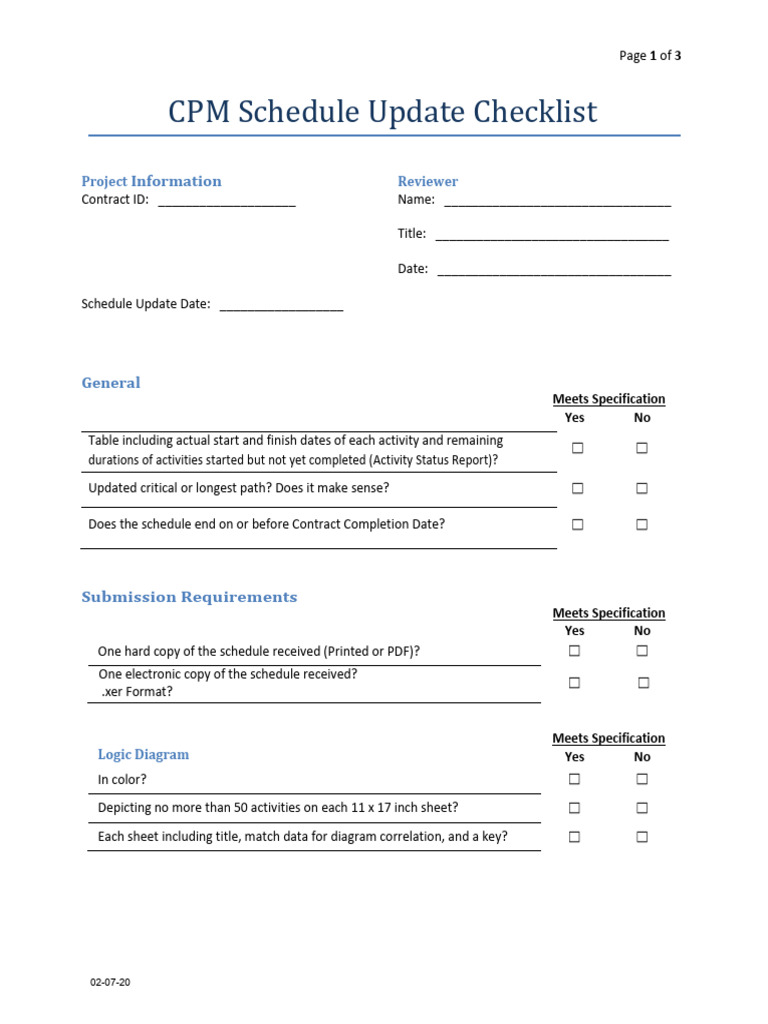 Construction Schedule Audit Guide | PDF | Computing
