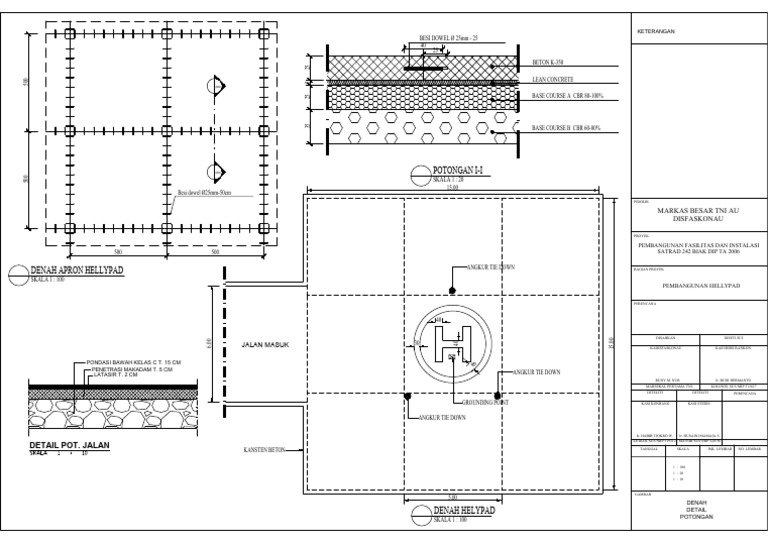 Spesifikasi Dowel Besi untuk Helipad | PDF