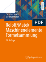 Roloff - Matek Maschinenelemente Formelsammlung