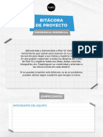 Bitacora Experiencia Presencial Descargable