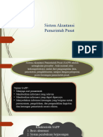 Sistem Akuntansi Pemerintah Pusat