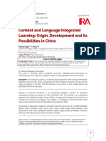 Content and Language Integrated Learning Origin de