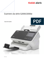 Manual Instalação Scanner de Mesa S2000S2000w - Portuguese