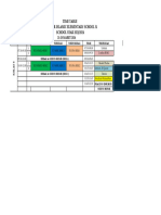 Jadwal Kelas 6 Tgl 25-28 Maret 2024