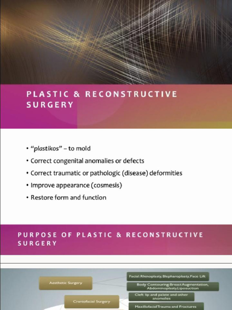 Plastic Surgery | PDF