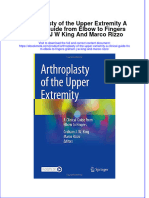 Ebook Arthroplasty of The Upper Extremity A Clinical Guide From Elbow To Fingers Graham J W King and Marco Rizzo Online PDF All Chapter