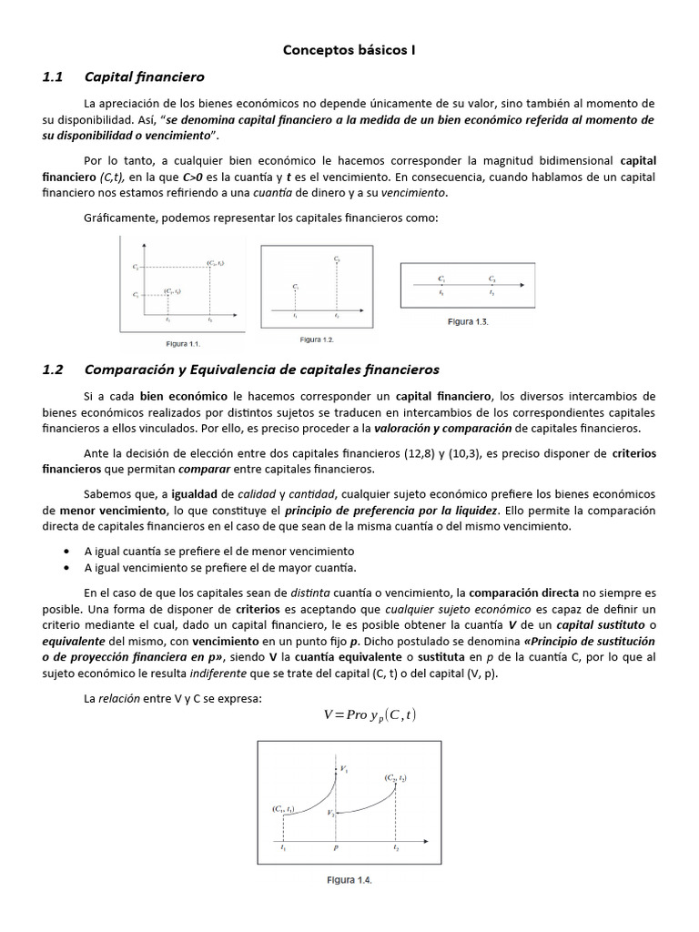 Capital Financiero y su Comparación | PDF | Matemáticas