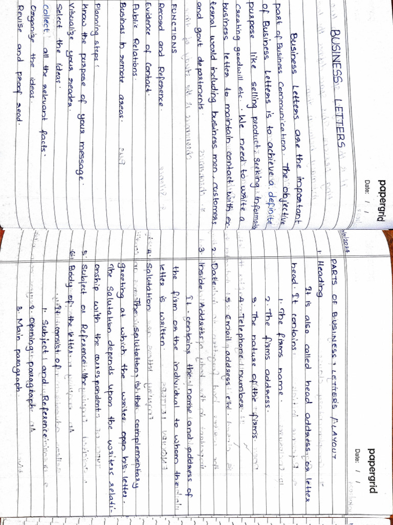 Business Letter Essentials | PDF