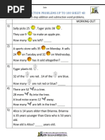 Fun Math Problems with Apples | PDF