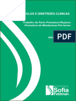 TRABALHO DE PARTO PREMATURO revisão 2020 PROTOCOLO SOFIA FELDMAN