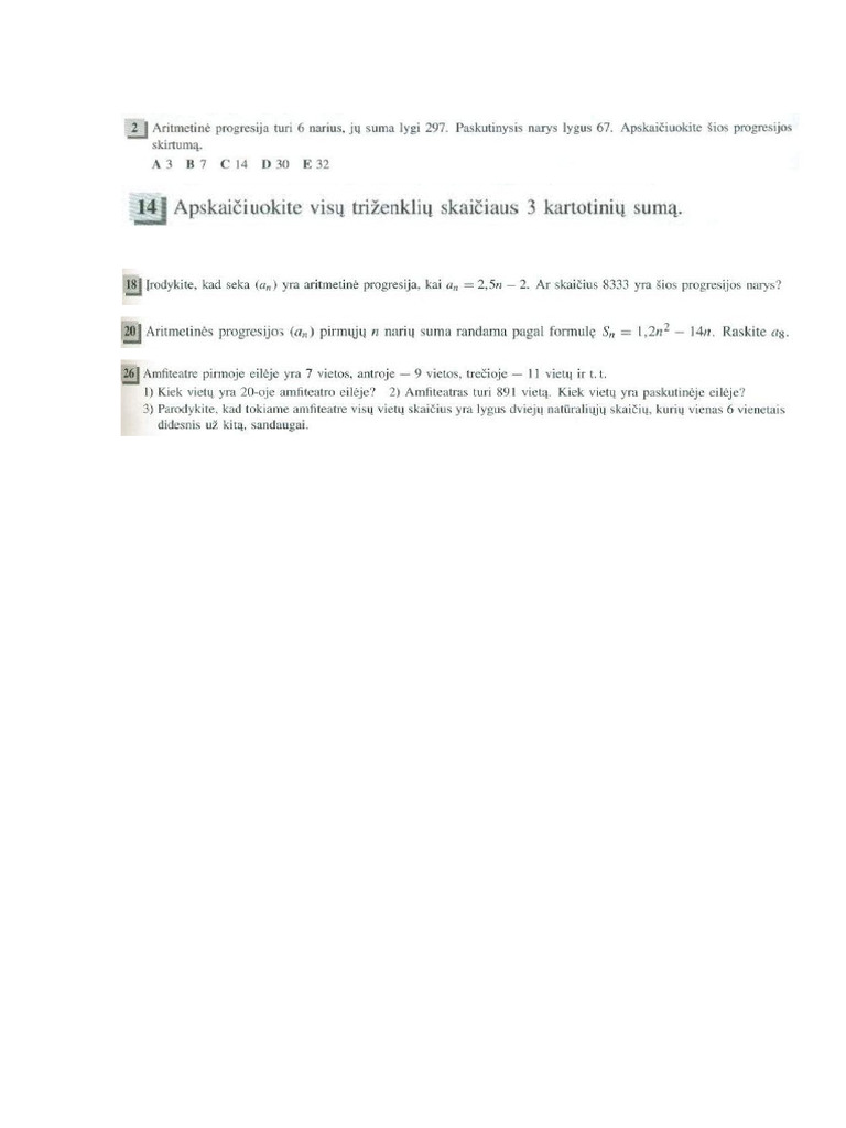 Ciag Arytmetyczny Pdf