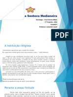 Sociedade e Religião Sociologia 3°ano Médio 2° Trimestre.