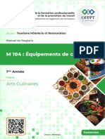 M 104 Équipements de Cuisine