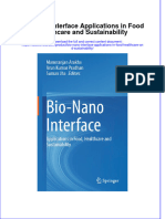 Ebook Bio Nano Interface Applications in Food Healthcare and Sustainability Online PDF All Chapter