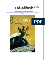 Download ebook Biology The Unity And Diversity Of Life 14Th Edition Cecie Starr online pdf all chapter docx epub 