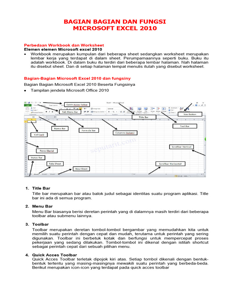 Perbedaan Workbook Dan Worksheet PDF