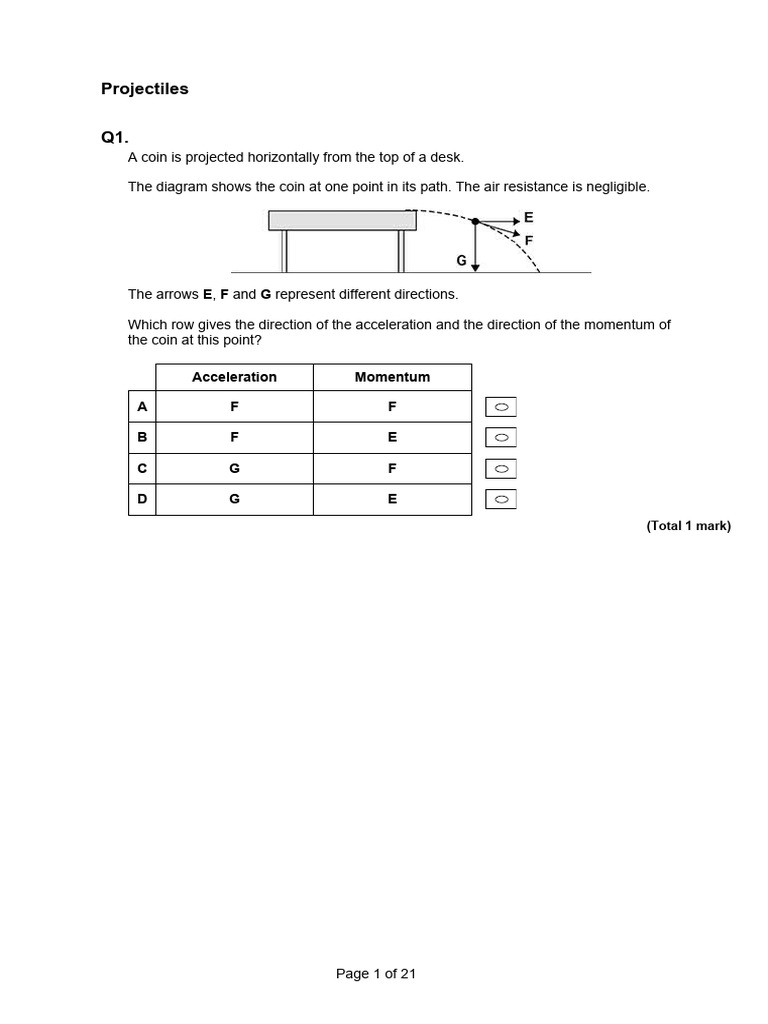 Mechanics - iACT - 2024 A Level Physics Questions | PDF | Spacecraft ...