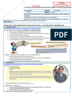 SESION DE APRENDIZAJE Valoramos A Las Personas Con Discapacidad