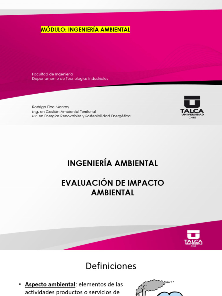Evaluación de Impacto Ambiental en Ingeniería | PDF | Evaluación de ...