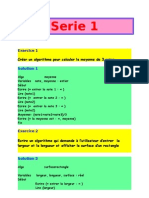 Serie D Algorithme