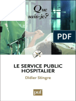 Le Service Public Hospitalier Que Sais-Je N° 3049 (French Edition) - Nodrm