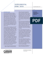 Supplemental Poverty Measure - USA - Census Bureau - November 2011 - 1 in 3 People in America are either poor or in near poverty status -