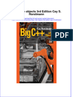 Big C Late Objects 3Rd Edition Cay S Horstmann Online Ebook Texxtbook Full Chapter PDF