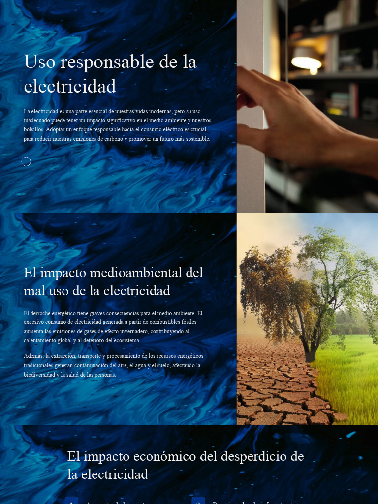 Uso Responsable de La Electricidad | PDF | Uso eficiente de energía ...