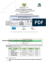 PV Réunion de Chantier Du 12 Octobre 2022