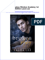 Ebook Broken Playboy Windsor Academy 1St Edition Laura Lee Online PDF All Chapter