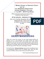 Gerrymandering Poster