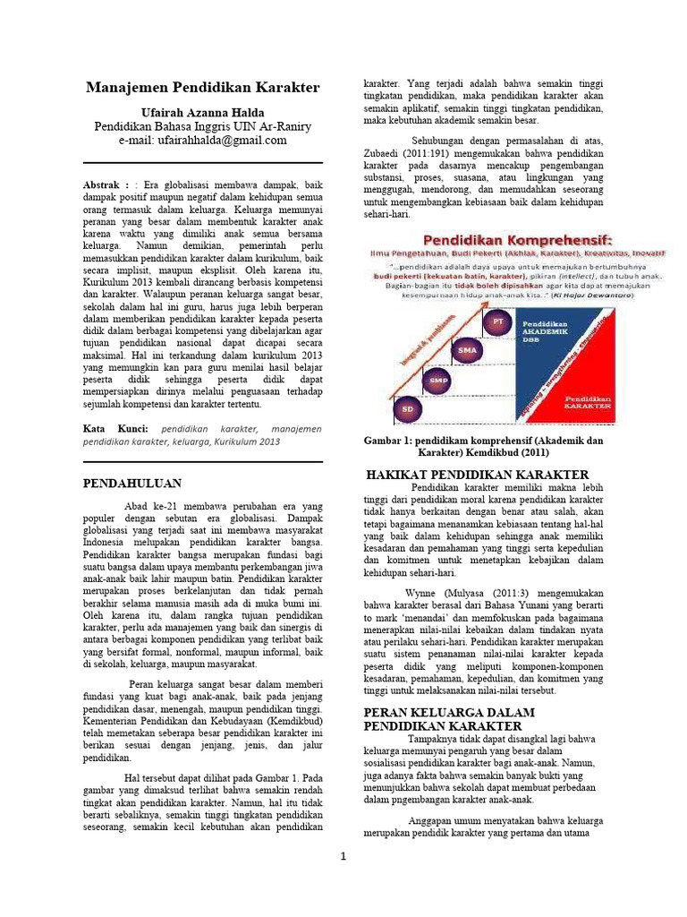 Jurnal Manajemen Pendidikan | PDF