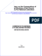 Ebook A Commentary On The Compendium of The Social Doctrine of The Church Christians For National Liberation Online PDF All Chapter