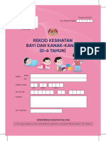 12 Rekod Kesihatan Bayi Dan Kanak-Kanak 0-6 Tahun - Perempuan