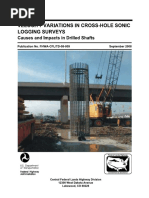 Cross-Hole Sonic Logging Test Guide | PDF | Deep Foundation ...
