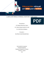 La Educación Formal e Informal A Través de La Virtualidad