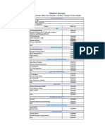 HAL - Telephone Directory Annexure - 1