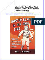 Ebook Buster Keaton in His Own Time What The Responses of 1920S Critics Reveal Wes D Gehring Online PDF All Chapter