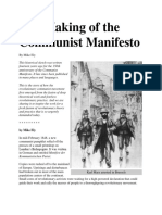 The Making of The Communist Manifesto