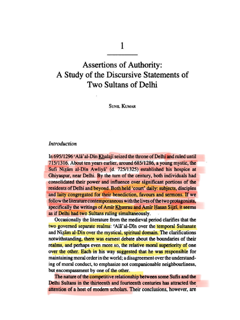 Assertions Of Authority Pdf