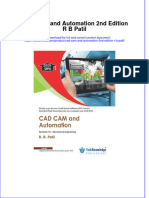 Download ebook Cad Cam And Automation 2Nd Edition R B Patil online pdf all chapter docx epub 