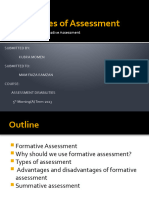 Types of Assessment