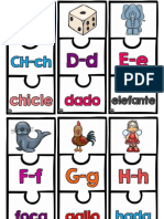 Abecedario rompecabezas formato A4