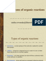 mechanisms of organic reactions