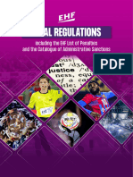 EHF Legal Regulations