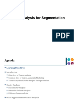 Session 2 Cluster analysis for segmentation