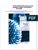 Ebook Cambridge International As and A Level Physics Student S Book 3Rd Edition Crundell Online PDF All Chapter