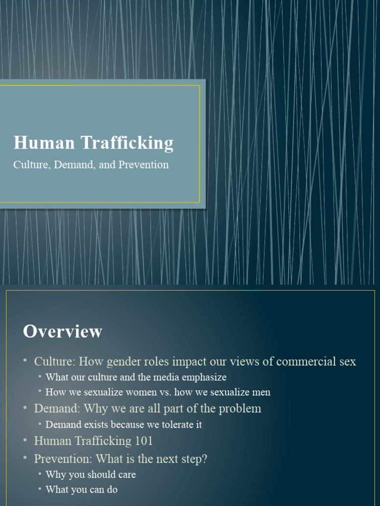 Understanding Human Trafficking Issues Pdf Sex Trafficking Human