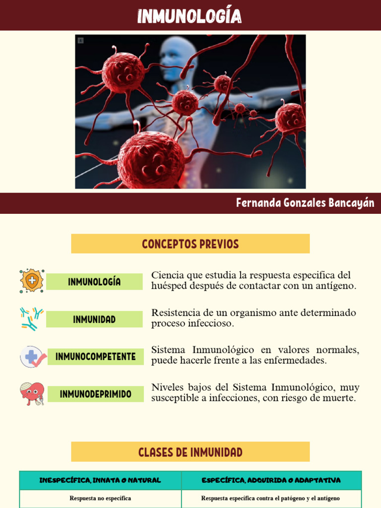 Guía Completa de Inmunología | PDF | Sistema inmune | Inflamación