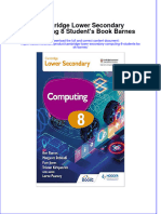 Cambridge Lower Secondary Computing 8 Students Book Barnes Online Ebook Texxtbook Full Chapter PDF